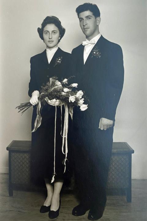 Eheleute Kamann vor 65 Jahren