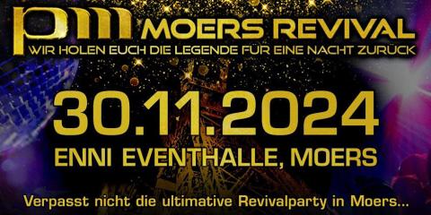 Plakat für das Moers Revival am 30.11.2024.