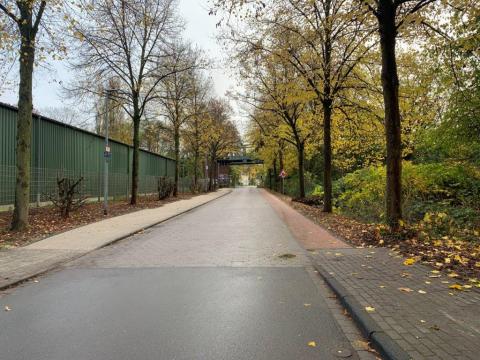 Die Wetterstraße in Meerbeck.